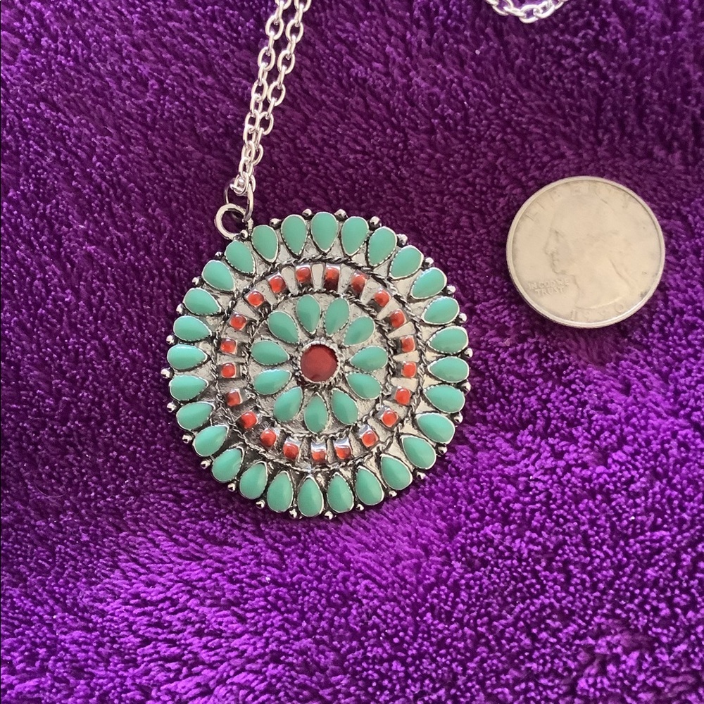 Boho Style Necklace. - Picture 2 of 5